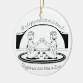 Inkoktober 2018 Dag 29 - Deel Joy Keramisch Ornament (Links)