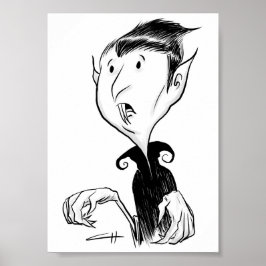 Inkoktober - Vampire Poster