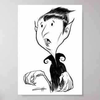 Inkoktober - Vampire Poster