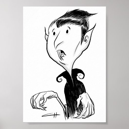 Inkoktober - Vampire Poster (Voorkant)