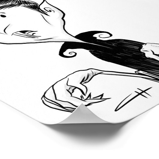 Inkoktober - Vampire Poster (Hoek)