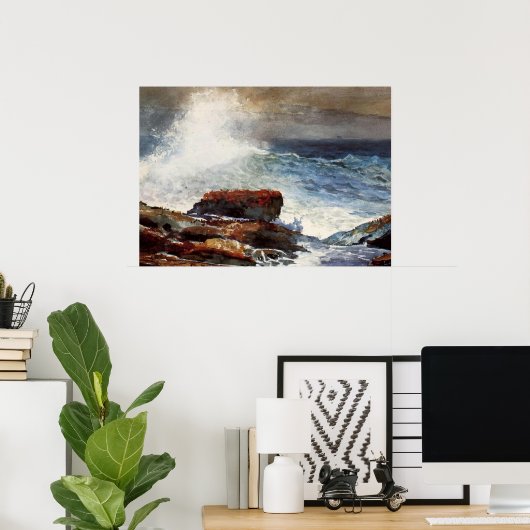 Inkomend tij poster (Thuiskantoor)