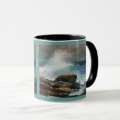 Inkomende Tide, Scarborough, Maine Mok (Voorkant rechts)