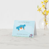 Inkomende verjaardagswensen kaart (Gele Bloem)