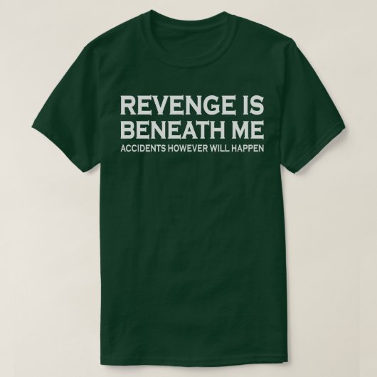 Inkomsten liggen onder mij t-shirt (Design voorkant)