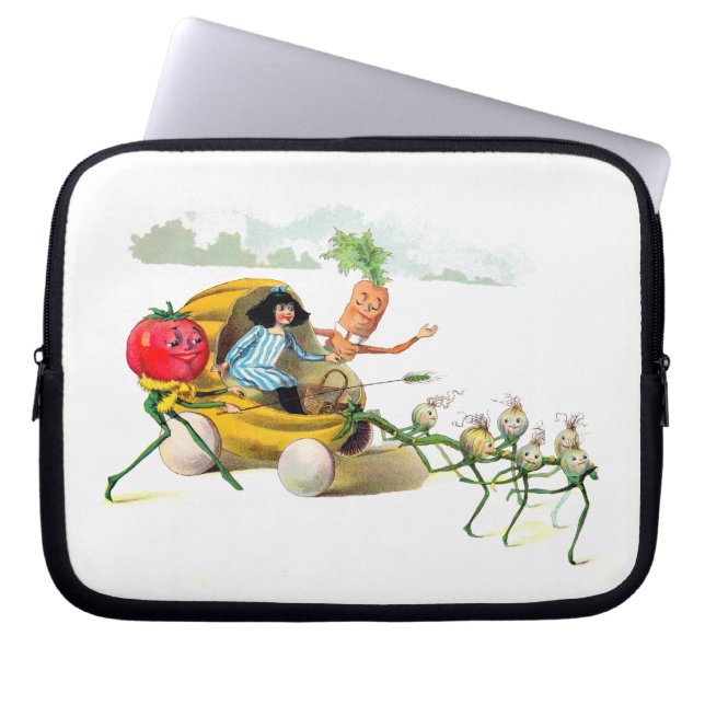Inkomsten van de Vege-Mannen Laptop Sleeve (Voorkant)