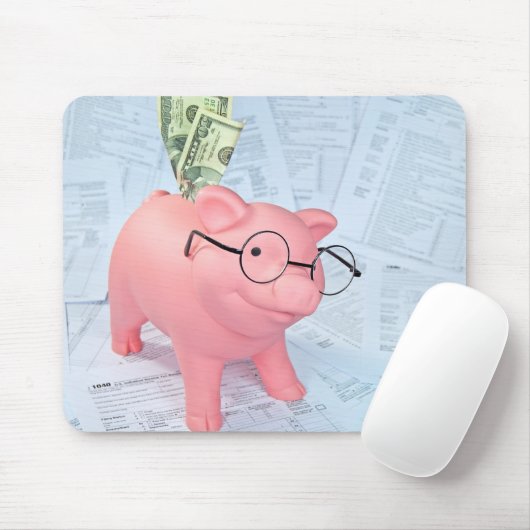 Inkomstenbelasting Varkens Muismat (Met muis)