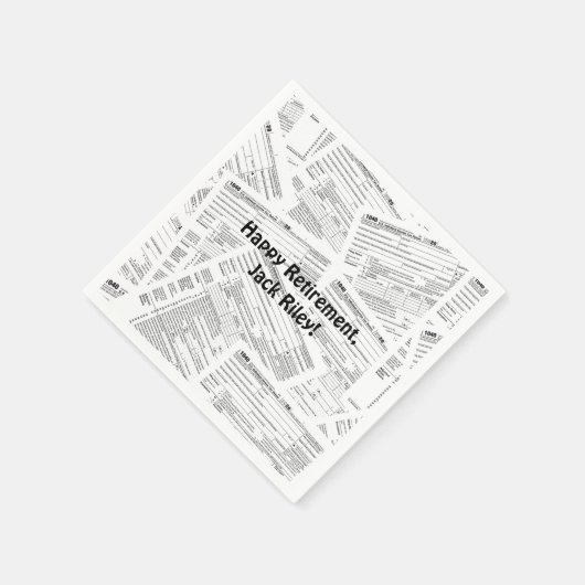 Inkomstenbelastingformulier 1040 Pensioenuitkering Servet (Hoek)