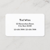 Inkoop groothandel visitekaartje (Achterkant)