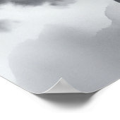 Inkt Arend Stormklippen Poster (Hoek)