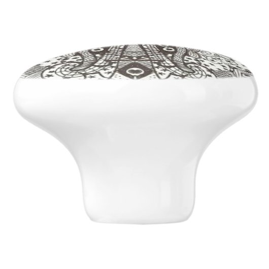 Inkt Art Ceramic Dep Pull Knop (Zijkant)