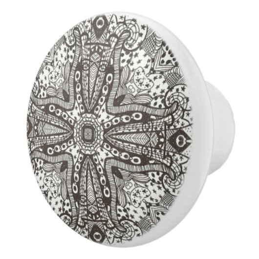 Inkt Art Ceramic Dep Pull Knop (Rechts)