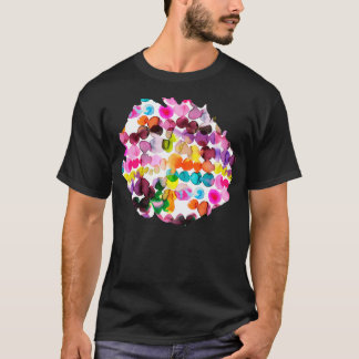 Inkt Bloedende Stippen Lente T-shirt