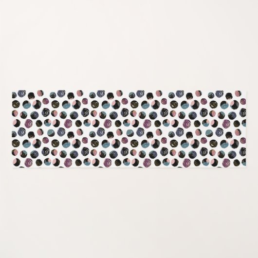 Inkt en aura yogamat (Voorkant (horizontaal))