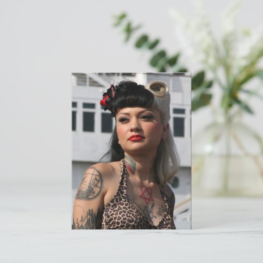 Inkt- en ijzerverdrag briefkaart (Staand voorkant)