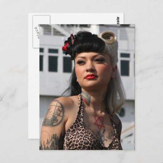 Inkt- en ijzerverdrag briefkaart (Voorkant / Achterkant)