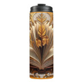 "Inkt en inspiratie" Thermosbeker (Voorkant)