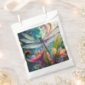 Inkt en Pen Waterverf Dragonfly Bedankzakje (Geknipt)