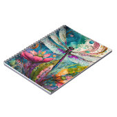 Inkt en Pen Waterverf Dragonfly Spiral Notitieboek (Linkerzijde)