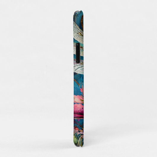 Inkt en Pen Waterverf Dragonfly Telefoon Case (Achterkant/rechts)