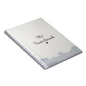 Inkt en vergankelijkheid: het cirkelvormige gebaar notitieboek (Rechterzijde)