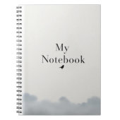 Inkt en vergankelijkheid: het cirkelvormige gebaar notitieboek (Voorkant)