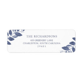 Inkt gebladerte | Bruiloft Etiket