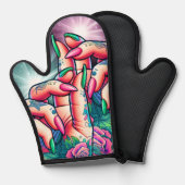 Inkt Helpende Handen Ovenwant (Voorkant / Achterkant)