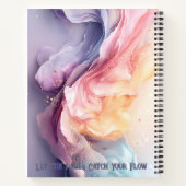 Inkt je ziel in pastel notitieboek (Achterkant)