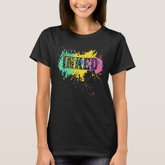 INKT Kleurrijk Tattoo T-shirt (Voorkant)