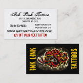 Inkt Link Visitekaartje3 Visitekaartje (Voorkant / Achterkant)