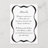 Inkt lint informatiekaartje (Voorkant)