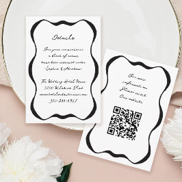 Inkt lint informatiekaartje