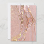 inkt marmer | meisje eerste communie kaart (Achterkant)