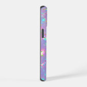 inkt marmer ontwerp iPhone 15 case (Rechterkant)