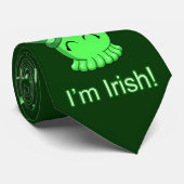 Inkt me, ik ben Iers - Tako Stropdas (Opgerold)