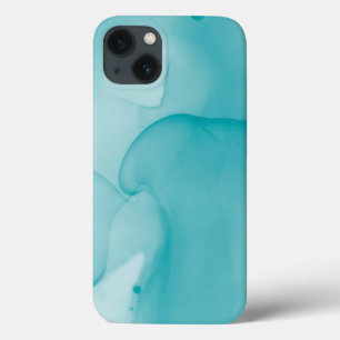 Inkt met hedendaagse blauwe Waterverf alcohol Case-Mate iPhone Case