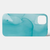 Inkt met hedendaagse blauwe Waterverf alcohol Case-Mate iPhone Case (Achterkant (horizontaal))