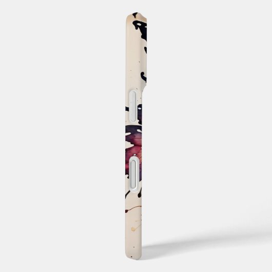 Inkt splash waterverf kleine fee meisje cover (Achterkant / Rechts)