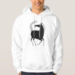 Inkt Talking Fantasy V01 PAARD Hoodie