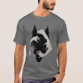 Inkt Talking Fantasy V05 ZWARTE WOLF T-shirt (Voorkant)