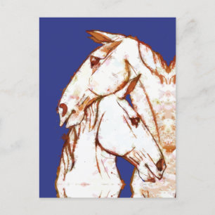 Inkt Talking Fantasy V07 PAARD V02 Briefkaart