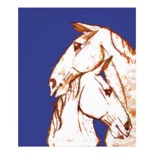 Inkt Talking Fantasy V07 PAARD V02 Foto Afdruk (Voorkant)