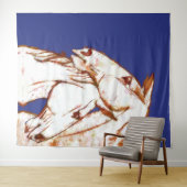 Inkt Talking Fantasy V07 PAARD V02 Wandkleed (In Situ (horizontaal))