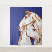 Inkt Talking Fantasy V07 PAARD V02 Wandkleed (Voorkant)