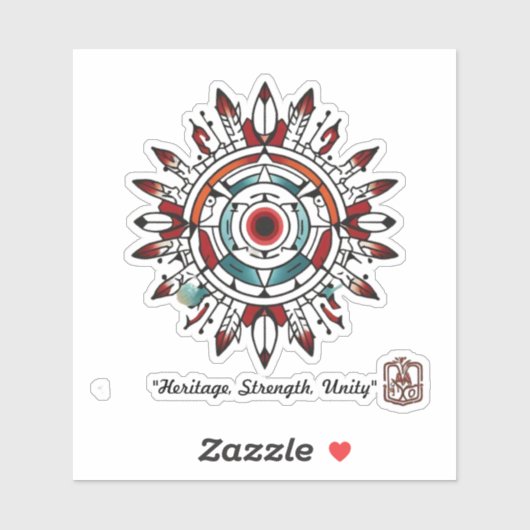 "Inkt van de Geesten" Sticker (Vel)