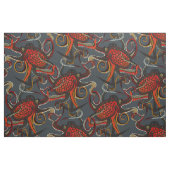 inkt van octopus grijs metaal stof (Fat Quarter)