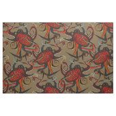 inkt van octopus umberbruin stof (Fat Quarter)
