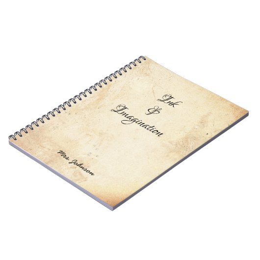 Inkt & Verbeelding Rustiek Notitieboek (Linkerzijde)