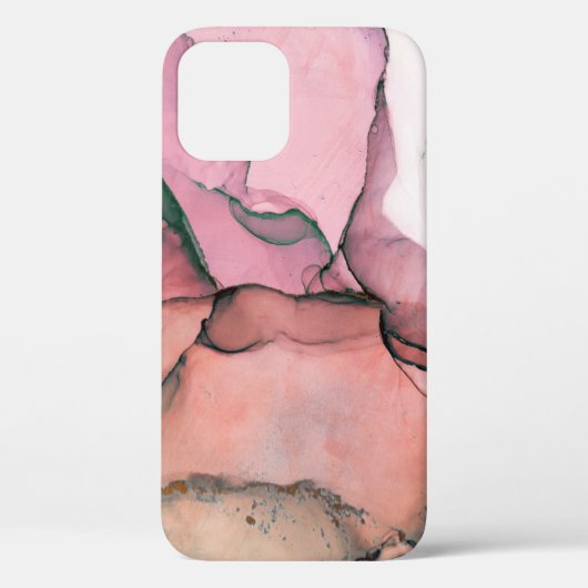 Inkt, verf, abstract. Sluiting van het schilderij Case-Mate iPhone Case (Achterkant)